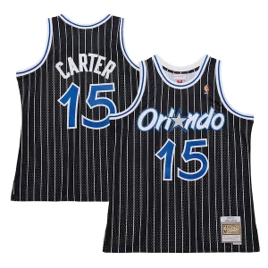 Vince Carter Orlando Magic 2009/10 Hardwood Classics Swingman Jersey Stylish Black Must - Have for Jerseys Lovers