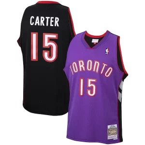 Vince Carter Premium Toronto Raptors 1999/00 Hardwood Classics Swingman Jersey Purple/White Perfect for Game Day