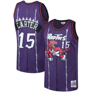 Vince Carter Toronto Gorgeous Raptors 1998/99 Big & Tall Hardwood Classics Swingman Jersey Purple/White Must - Have for Jerseys Lovers