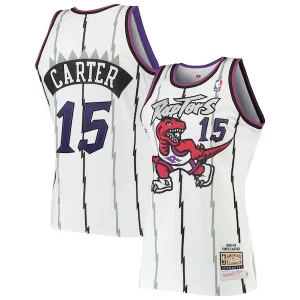 Vince Carter Toronto Raptors 1998/99 Hardwood Fabulous Classics Authentic Jersey White Ideal for Collectors