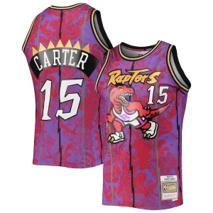 Vince Carter Toronto Raptors Hardwood Classics 1998/99 Lunar New Chic Year Swingman Jersey Purple Ideal for Collectors