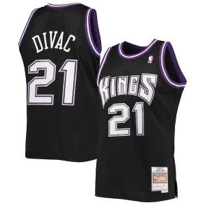 Vlade Divac Sacramento Kings 2000/01 Hardwood Elegant Classics Swingman Jersey Black Must - Have for Jerseys Lovers