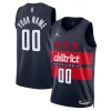 Washington Wizards Jordan Brand Unisex 2024/25 Custom Swingman Eye - catching Jersey Statement Edition Navy Great for Fans