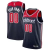 Washington Wizards Nike 2019/20 Custom Unique Swingman Jersey Navy Statement Edition Must - Have for Jerseys Lovers