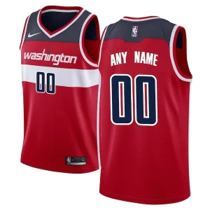 Washington Wizards Nike Swingman Custom Jersey Eye - catching Red Icon Edition Great for Fans
