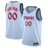 Washington Wizards Nike Unisex 2024/25 Premium Custom Swingman Jersey City Edition Powder Blue Great for Fans