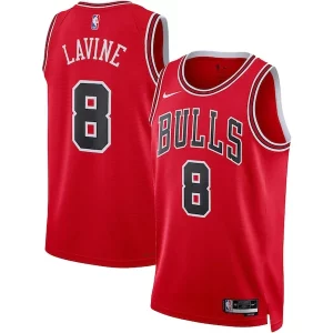 Zach LaVine Chicago Bulls Nike Unisex Eye - catching Swingman Jersey Icon Edition Red/White Perfect for Game Day