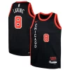 Zach LaVine Chicago Elegant Bulls Nike Youth Swingman Replica Jersey City Edition Black Ideal for Collectors