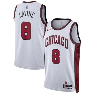 Zach Stylish LaVine Chicago Bulls Nike Unisex 2022/23 Swingman Jersey City Edition White for Basketball Enthusiasts