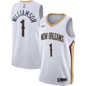 Zion Williamson New Orleans Pelicans Nike 2019/2020 Swingman Jersey Association Trendy Edition White/Navy for Basketball Enthusiasts