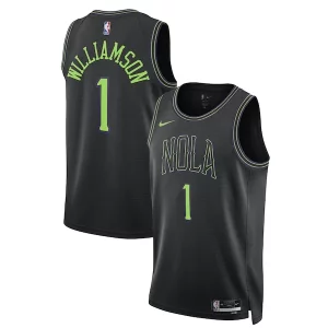 Zion Williamson New Orleans Pelicans Nike Unisex 2023/24 Swingman Jersey Black City Edition Stylish Great for Fans