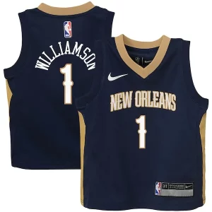Zion Williamson New Orleans Pelicans Unique Nike Toddler Replica Jersey Icon Edition Navy for Basketball Enthusiasts