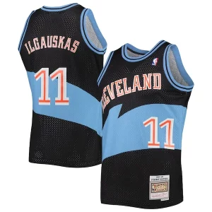 Zydrunas Ilgauskas Cleveland Cavaliers Hardwood Classics Swingman Jersey Stylish Black Great for Fans